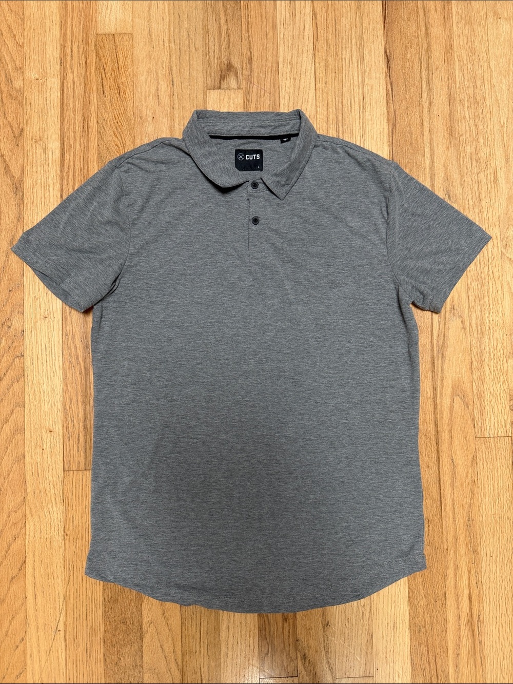 Cuts Clothing Men's Heather Gray Polo
